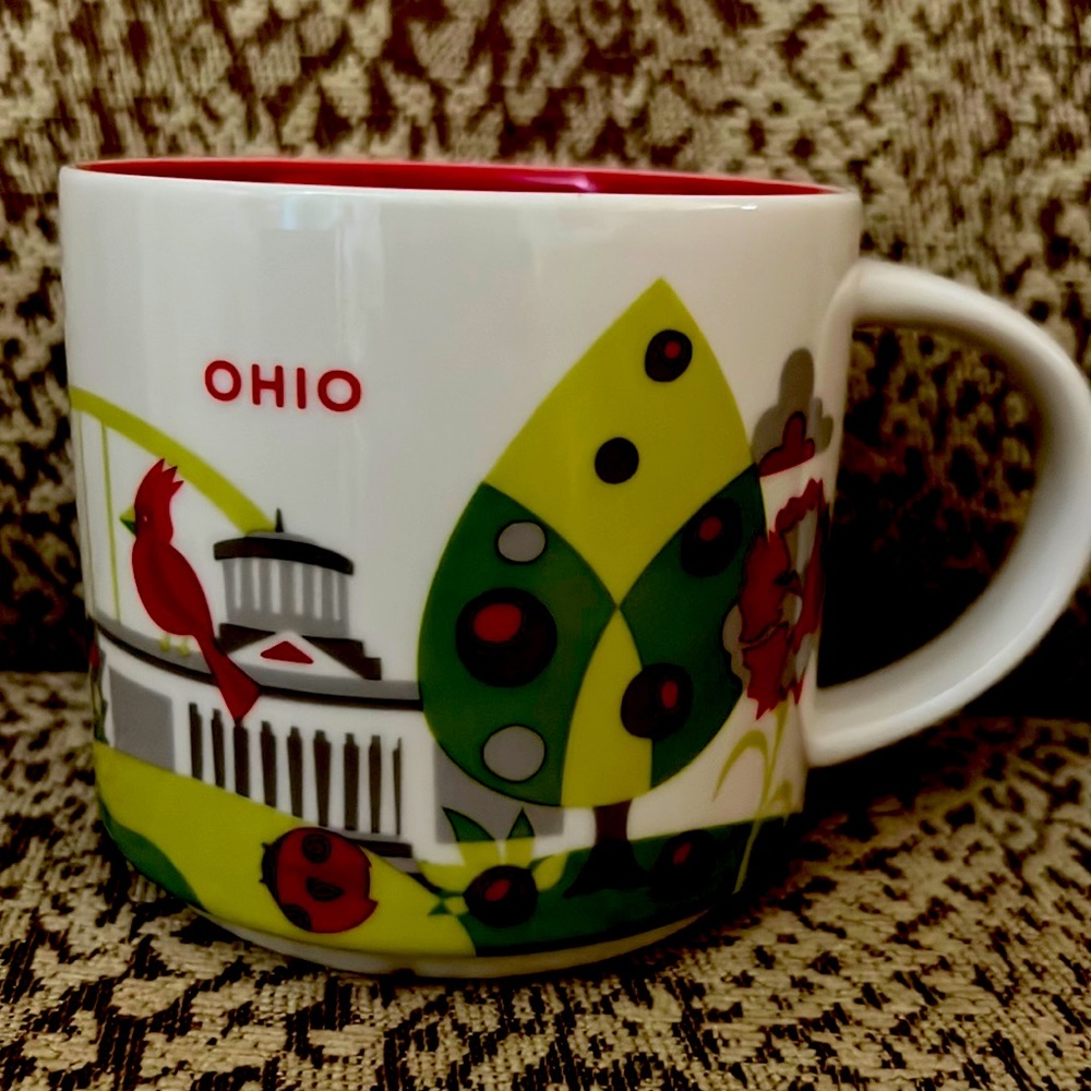 Starbucks You Are Here Collection Ohio mug.